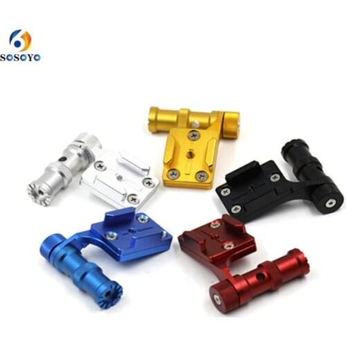 Aluminum Bicycle holder Mount Bracket bicycle Base Stand Adapter For Gopro hero 7 6 5 4 3 Xiaomi Yi Sjcam Camera Accessories
