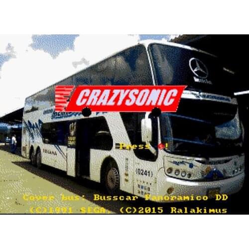 CrazySonic 16 Bit MD Game Card For Sega Mega Drive For Genesis