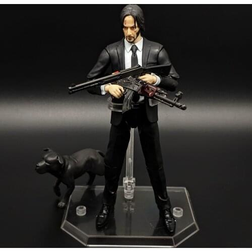 17cm Movie JOHN WICK Action Figure MAFEX NO.070 JOHN WICK PVC Movable Collection of Toy Gifts