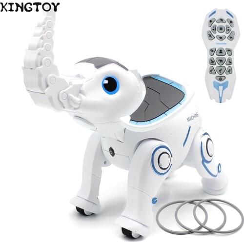 Remote Control Elephant Rc Robot Interactive Toy Singing Dancing Rc Animal Toy Smart Robot Baby Robot Toy For Kids Rc Animal 345
