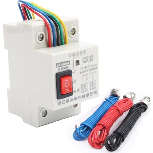 10A 220V Water Pump Controller DF-96DK , Automatic Water Level Controller Switch , Water Tank Liquid Level Detection Sensor