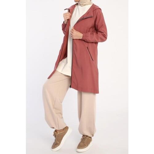 Ramadan Kaftan Dubai Hooded Cape with Pockets Made in Turkey Muslim Women Hijab Dress Islamic Caftan Seasonless Modest Robe