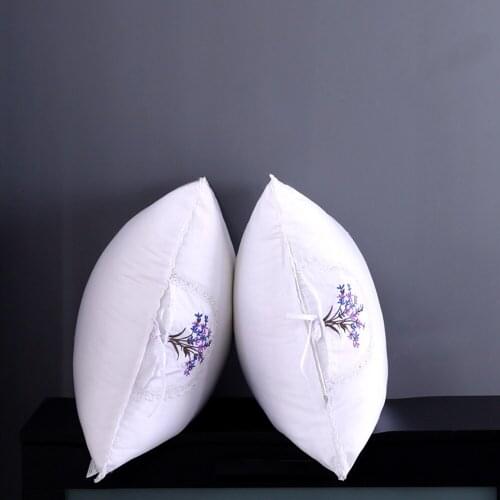 Pillow Microfiber Filling Lavender and Jasmine Medicine Pack Neck Pillow Core for Sleeping Bed Pillow Cushion Core Inner