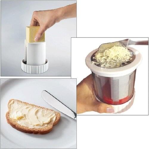 Smart Cutter Innovations Butter Mill Spreadable Butter Grater Mill Out Fridge Gadgets Cheese Butter Cooks Riight J8L6