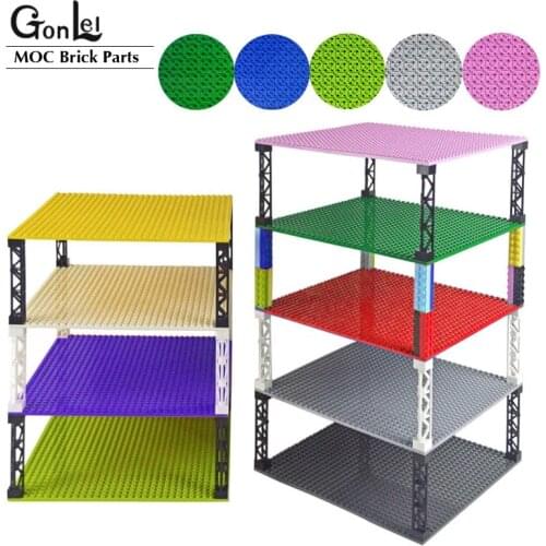 High-Quality Double-sided 32*32 Dots Baseplates for Small Bricks DIY Building Blocks Base Plate Perfectly Compatible MOC 3811