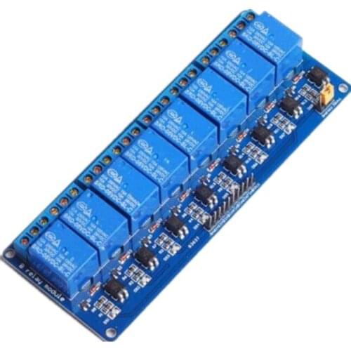 1pcs/lot 8 Channel Relay Module 5V 8-channel Relay control board with optocoupler