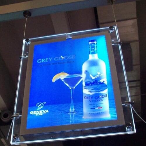 10PCS LED Window Light Pocket Panel Real Estate Agent Window Display A3 Single Side Advertising Light box