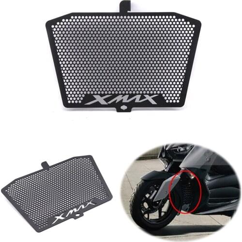 For Yamaha XMAX300 Xmax250 Motorcycle Modified Water Tank Protective Net Radiator Protective Cover 2017-2019