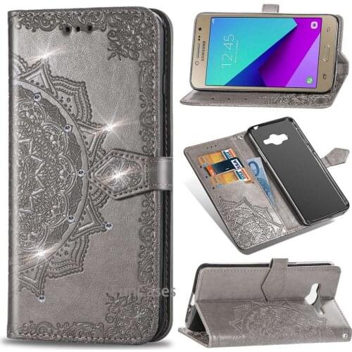 Flip Leather Case For Samsung Galaxy J2 Prime Case For Samsung J2 Prime SM-G532F Silicone Cover Phone Case For Samsung J2 Prime