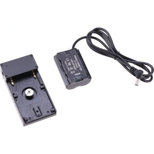 FOTGA NP-W235 Dummy Battery to F970 Battery Adapter Hot Shoe Mount Plate for Fujifilm XT-4