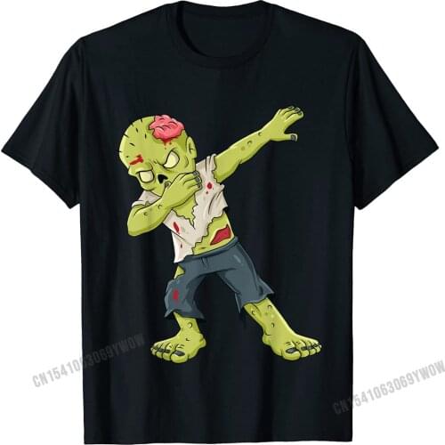 Halloween Dabbing Zombie Funny Boys Women Dab T-Shirt Camisas Men Casual Cotton Mens T Shirt Design Latest T Shirt