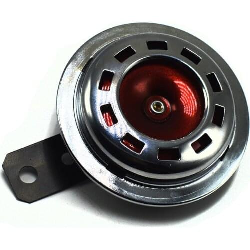 Fast shipping Chrome plated New 12V Horn for Motorbike Motorcycle Chopper Scooter High Cost Performance Free shipping