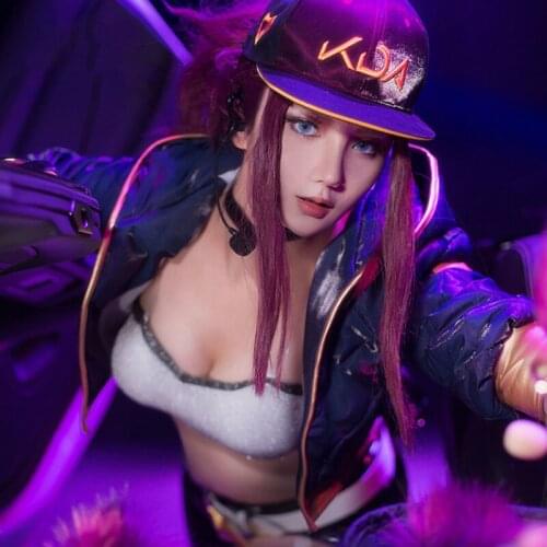 Lol Akali Hot Game League Of Legends Cosplay Costume The Rogue Assassin Akali Cosplay Costume Uniform Halloween Xmas Clothes