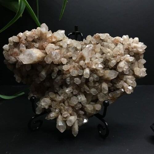 Natural Crystal Clusters Specimen of Home Decorated Stones