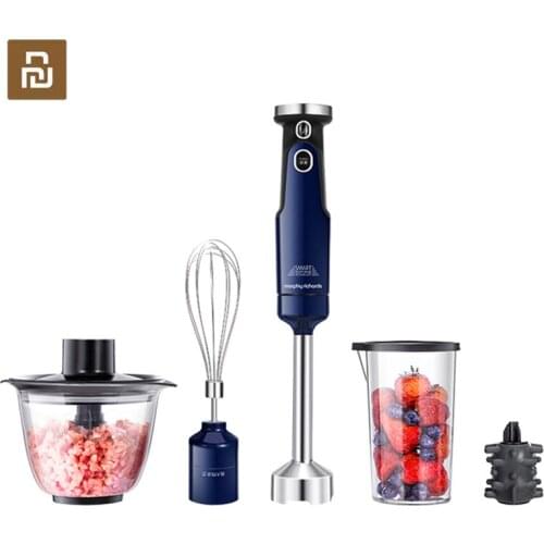 2020 New Mofei Hand Blender Electric Kitchen Portable Food Processor Mixer Automatic Garlic Peeler And Egg Beater