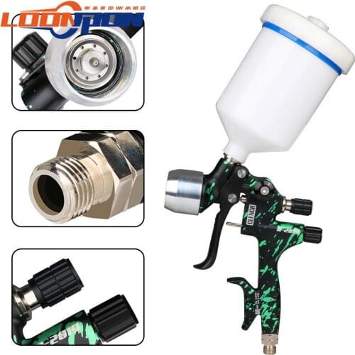 1.3mm / 1.9mm Spray Nozzle Professional Mini Spray Gun, Used For Car Maintenance Sheet Metal Furniture Plastic Construction
