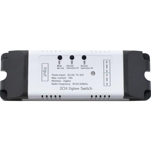 1CH 2CH 5V 12V 24V ZigBee Relay Module Remote Control wireless Relay module Smart home Automation for Door access Alexa google