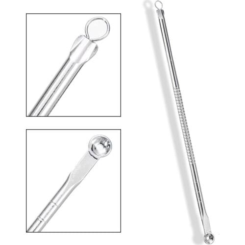 Shellhard 1pc Acne Needle Kits Stainless Steel Blackhead Removal Comedone Extractor Pimple Removal Tools Facial Skin Care Tools