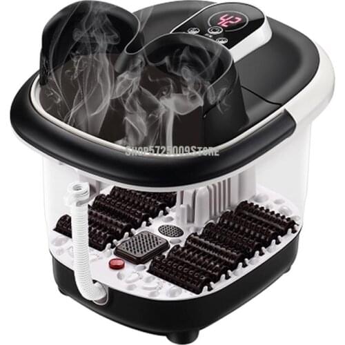 Foot Bath Full Automatic Massage Heating Fumigation Foot Bath Household Foot Bath Constant Temperature Foot Bath Electric Deep B