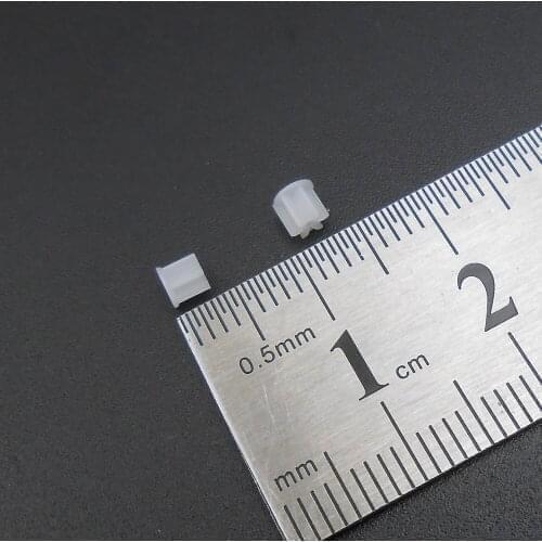 1000PCS 0.4M Plastic Spur Gear 0.4 Modulus 6 Teeth Aperture: 0.8mm 6T 0.75MM DIY Gears Height 3MM 6T0.8A 3mmX3.2mm *FD217X1000