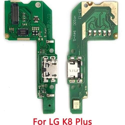 5PCS USB Charging Connector Port Board Flex Cable For LG K8 Plus Charger Port Connector Mobile Phone Parts