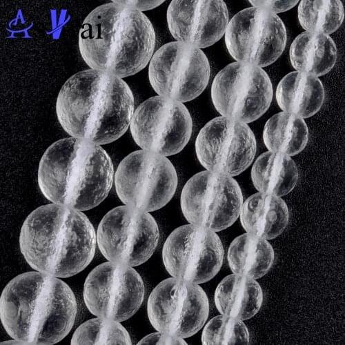 6 8 10mm Natural Stone Beads White Moldavite Stone Round Loose Spacer Beads For Jewelry Making DIY Bracelet Necklace Charms 15"