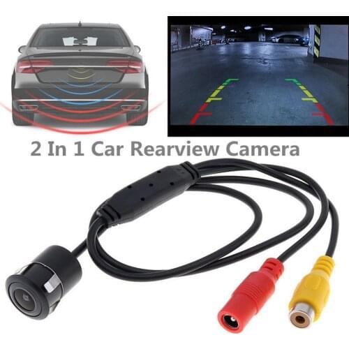 High-definition Car Rear View Camera 4 LED Night Vision Reversing Auto Parking Monitor CCD Waterproof NEW 170 Degree HD Video