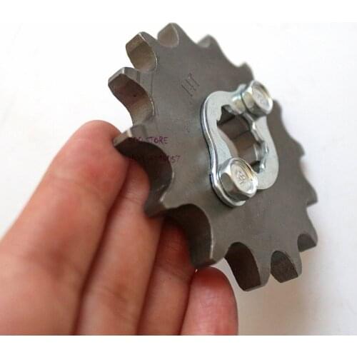 Free shipping Motorcycle 520 small sprocket -14 T Front Engine fit Pit Bike ATV Quad Go Kart Moped Buggy Scooter part