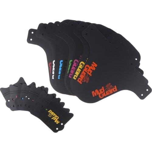 Colorful MTB Road Bike Mud Flaps Cycling Bicycle Wings Front Bicycle Mudguard For Mountain Bike Fenders Bicycle Fender