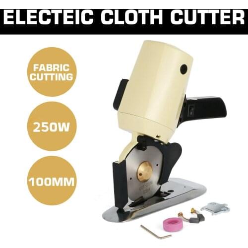 100mm Electric Cloth Cutter Fabric Cutting Machine Hand Octa Round 8 Angular