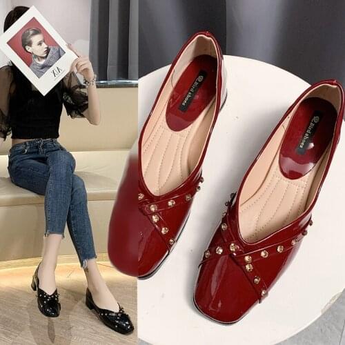 Exquisite And Elegant Fashion Rhinestone Temperament Square Toe Ladies Single Shoes Summer Trend High Heels Work Shoes Hot Sale