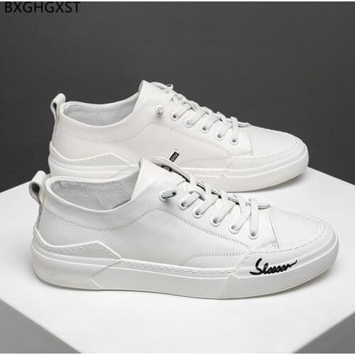 White Mens Shoes Casual Men Sneakers Mens Shoes Genuine Leather Luxury Brand Sport Shoes Men Zapatillas Hombre Chaussure Homme