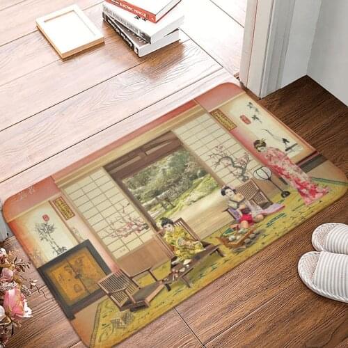 Copia De Ai No Korîda Doormat Carpet Mat Rug Polyester Anti-slip Floor Decor Bath Bathroom Kitchen Balcony 40*60