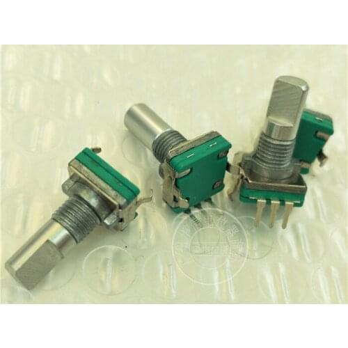 Original new 100% EC11-15P 30 point encoder handle with step includes thread length 15MMF (SWITCH)