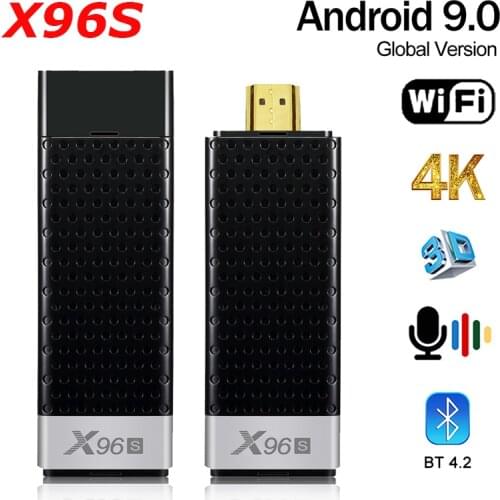HOT Android 9.0 TV Box X96S Smart TV Stick TV Box X96 Amlogic S905Y2 4GB RAM 32GB 5G WiFi BT 4.2 TV Dongle TVBOX 4K Media Player
