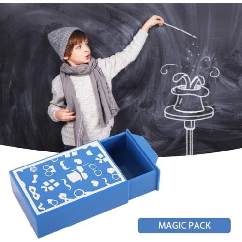 Magic Drawer Box Appearing Sponge Heart Trick Magic Trick Props Martial Arts Metal Retractable Rod Magic Wand Telescopic Sticks