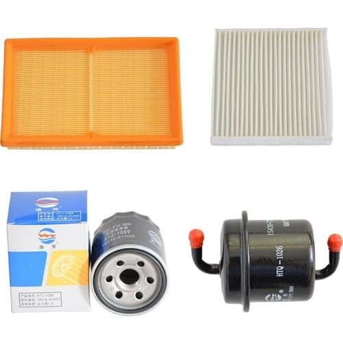 Air Filter Cabin Filter Oil Filter Fuel Filter for Suzuki Swift 1.5L 13780-62J00-000 95860-63J00 16510-61A00 15430-77J00-000