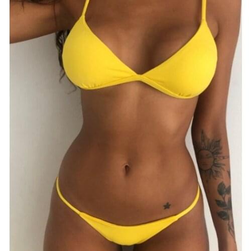 BANDEA Swimsuit Female Bikini Swimwear Women Swimsuits Mini Micro Bikini 2019 Swimming Suit For Women Monokini Thong Bikinis