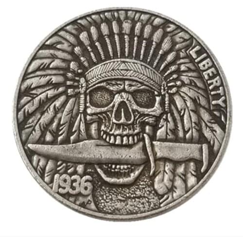 1936 Wandering commemorative coin foreign hobo coin antique collection antique coin American coin decoration coin gift Craft 1pc