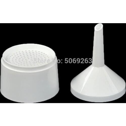 4pcs 55mm Chemistry Laboratory plastic detachable filter funnel Made from high quality PP material buchner funnel