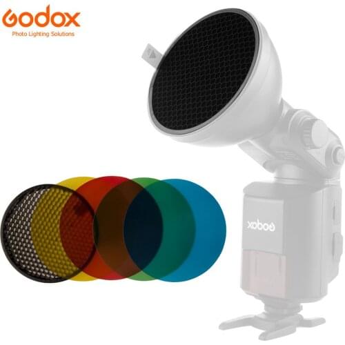 Godox Ad-S11 Witstro Flash Speedlite Accessories Godox Ad200 Ad180 Ad360 AD360IIFilter with for Color (Red, Blue, Green, Yellow)