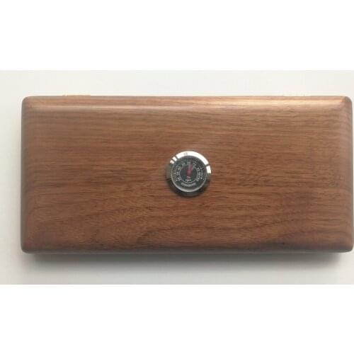 Black Walnut Wooden Oboe Reed Case 20PCS With Hygroneter Reed Hold