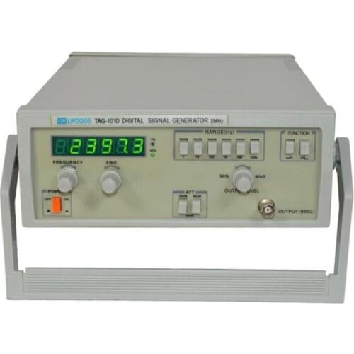 TAG-101D digital adjustable square wave sine wave 0.1Hz-2MHz frequency signal generator