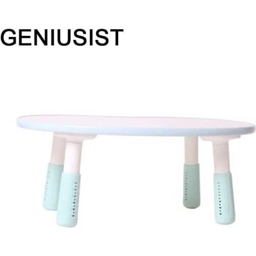 Kindertisch Child Mesinha and Chair Pupitre Infantil Mesa De Estudo Plastic Kindergarten Study for Bureau Enfant Kids Table