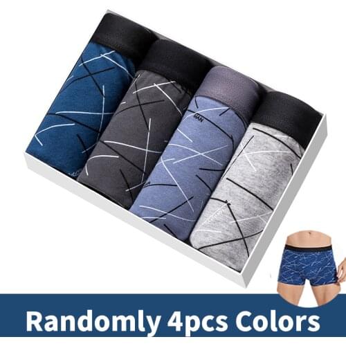 Shorts Briefs Mens Panties Boxer Underwear Cotton for Male Couple Sexy Set Calecon Large Size Lot Soft Underpants Man Lingerie