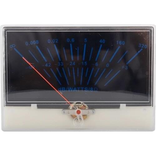 P-134 Pointer VU Meter Practical Digital Power Meter Audio Amplifier Board DB Sound Level Indicator with Backlight