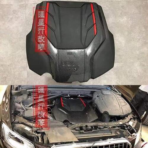 Fit for Audi A4 A5 A6 A7 Q5 engine upper guard plate series engine cover with insulation cotton non-destructive installation