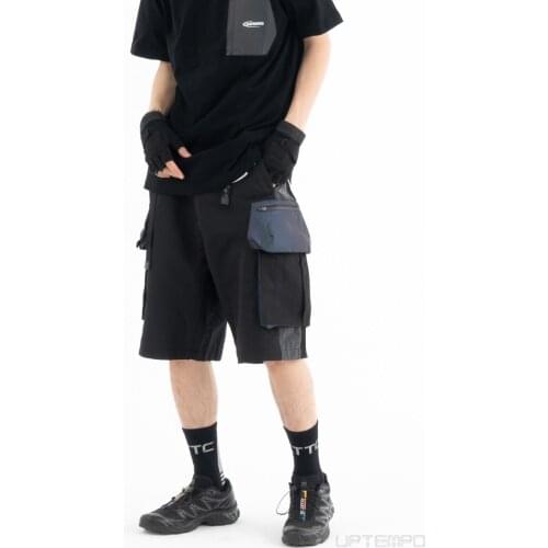 Catsstac 21ss Reflective pockets shorts techwear aesthetic ninjawear darkwear streetwear