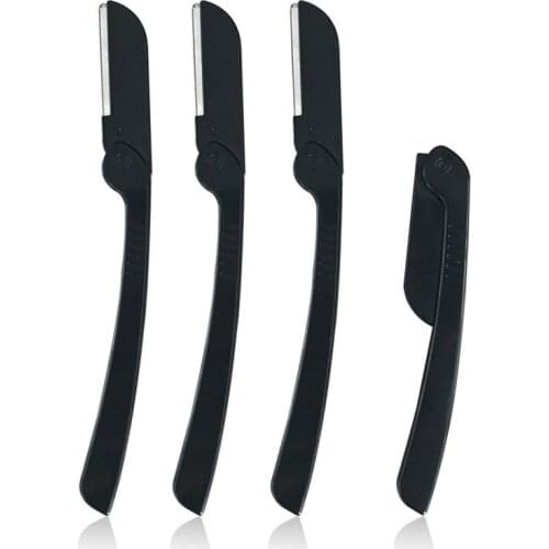 1Pcs Foldable Eyeliner Hair Remover Sharp Womens Razors Makeup Facial Eyebrow Lip Folding Razor Stainless Steel Cutting Safety