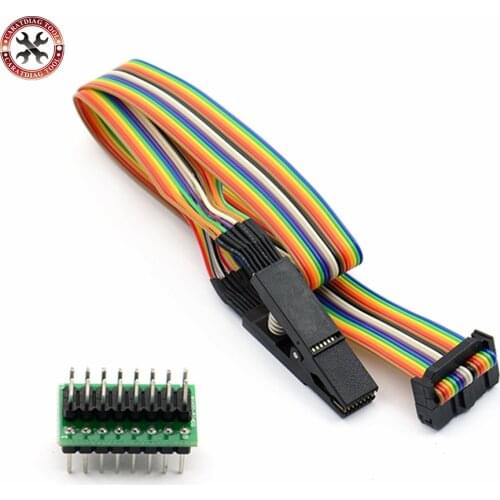 New Arrival Testing Clip SOP16 SOP SOIC 16 SOIC16 Pin IC Test Clamp SOP16 to DIP8 Flash Clip for 25 series RT809F TL866CS TL866A